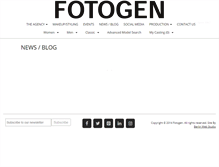 Tablet Screenshot of fotogen.ch